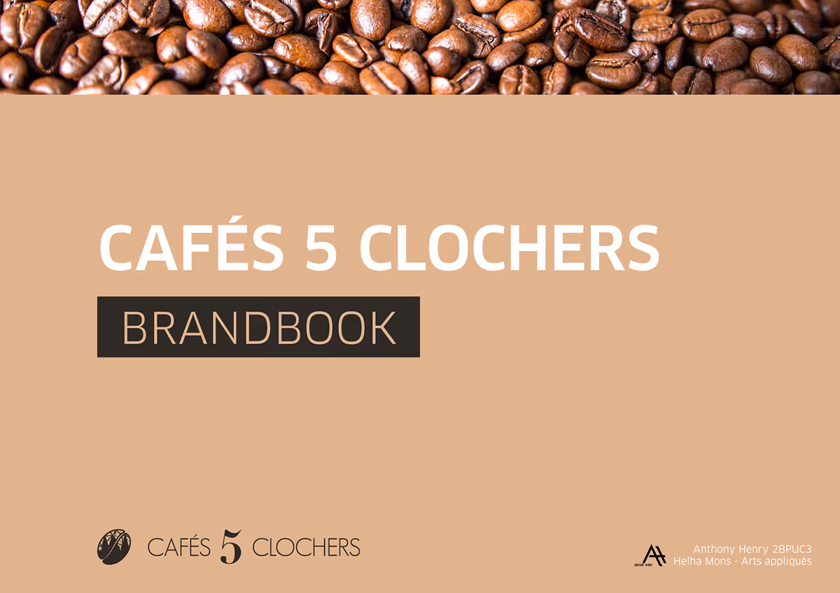 Cafés 5 Clochers — Graphic design — image 1 sur 14