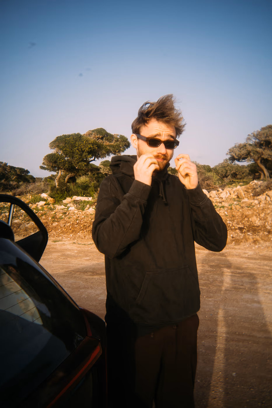Anthony Henry, en repérage au Maroc